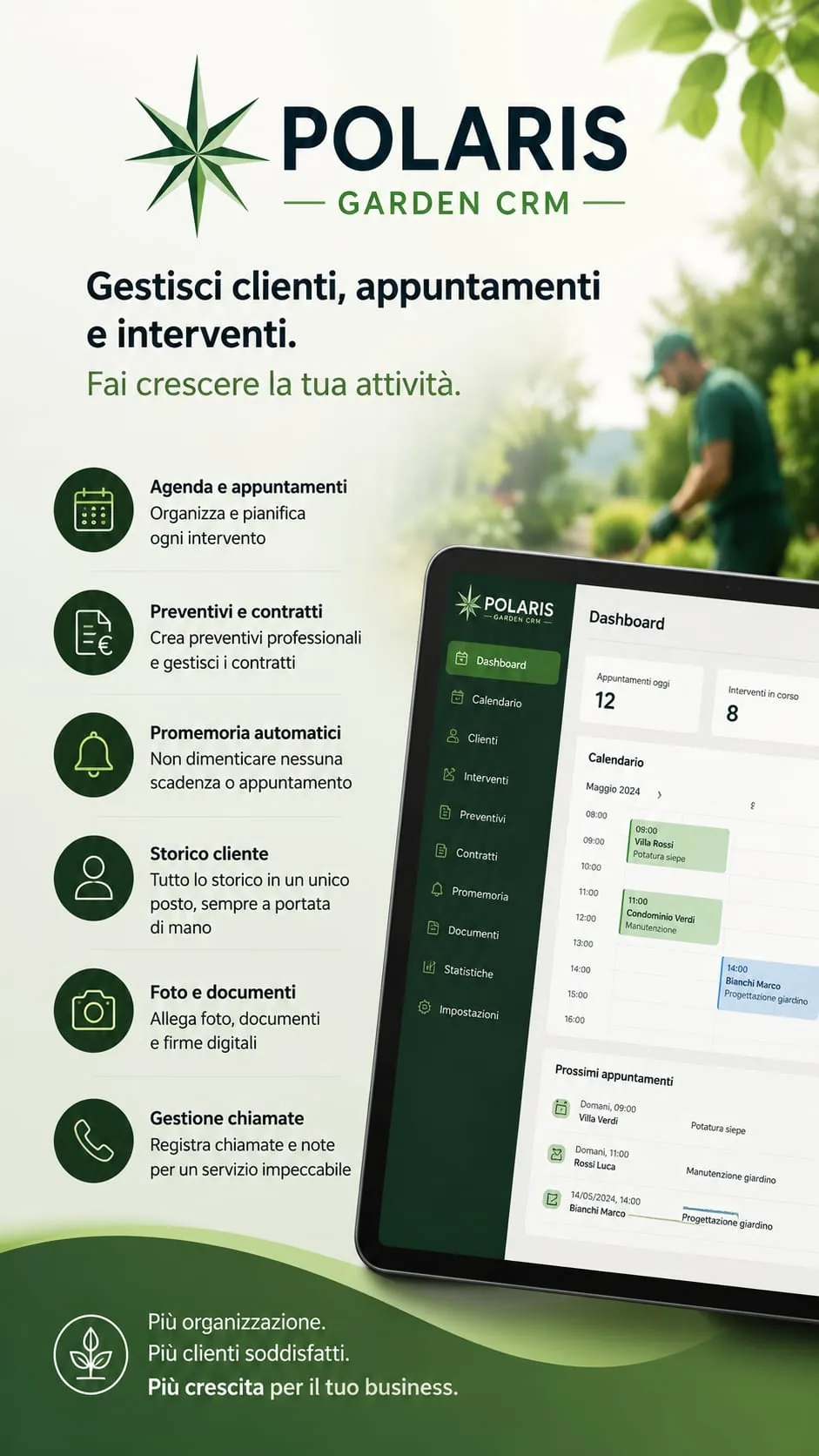 Polaris Garden CRM